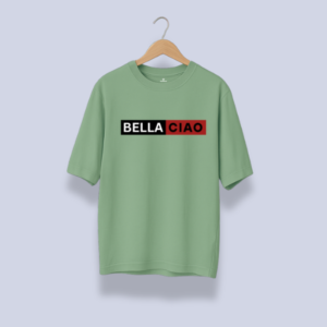 BELLA CIAO Oversized T-Shirt - Image 3