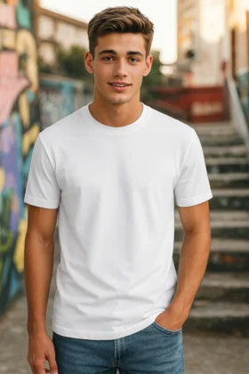 Classic White Cotton T-Shirt