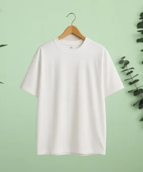 Men's White Oversized T-shirt