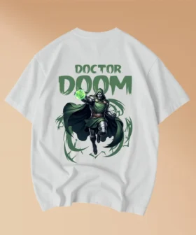 Doctor Doom Graphic Oversized T-Shirt - Image 3