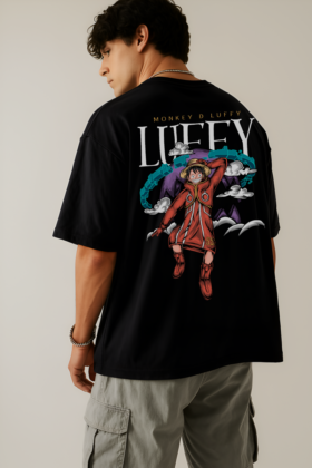 One Piece: Luffy Anime Oversized T-Shirt
