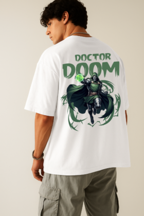 Doctor Doom Graphic Oversized T-Shirt
